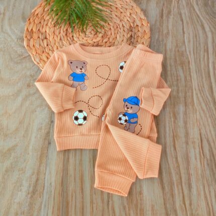 Ayıcık %100 Pamuklu 2'li Takım