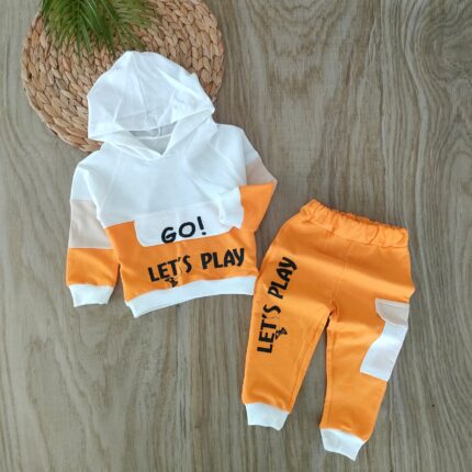 Mevsimlik Kapüşonlu Spor 2'li Takım