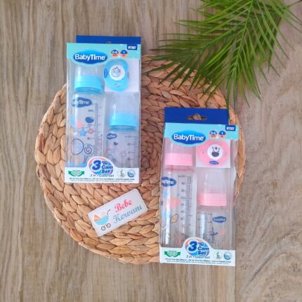 %100 Doğal Cam Biberon Seti