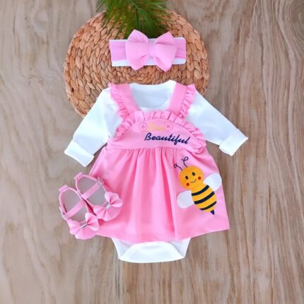 Arı Maya Bayramlık Ayakkabılı Kombin Elbise Takım