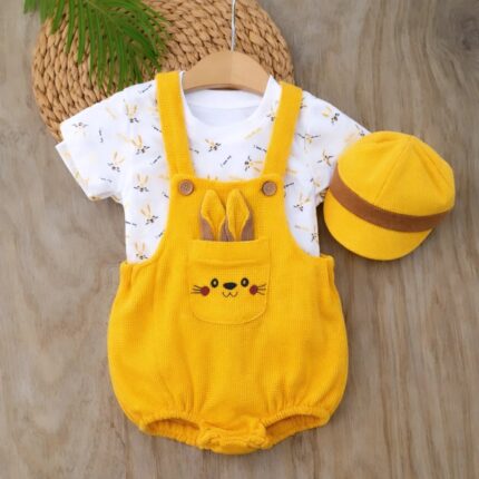 %100 Pamuklu Keten Kumaş Slopet 3'lü Tulum